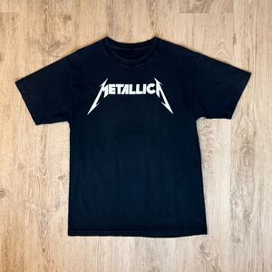 Metallica World Tour 2017 Concert Tee Black Medium Heavy Cotton Shirt